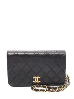 Chanel matelassé full flap shoulder bag 32008867