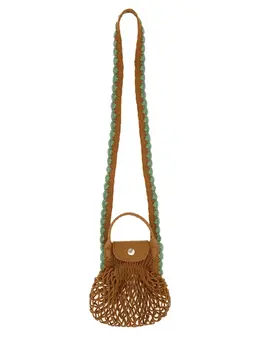 Longchamp-Xs Mesh Bag "Le Pliage"-Donna 52567696474452