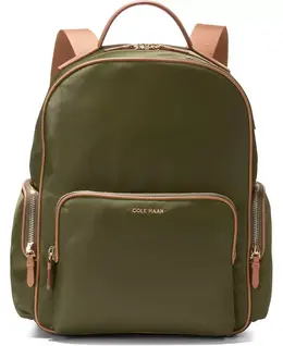 Маленький рюкзак Delancey Cole Haan, зеленый 23785580 | olive night/ch golden