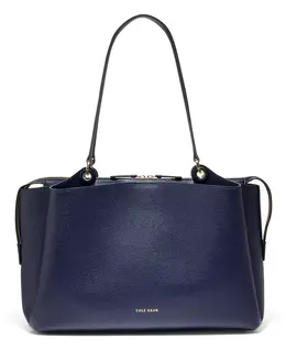 Сумка-тоут Midtown Small Work Cole Haan, синий 23785592 | ch midnight moon
