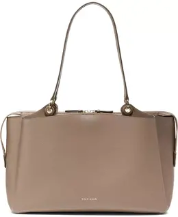 Сумка-тоут Midtown Small Work Cole Haan, коричневый/бежевый 23785592 | irish coffee