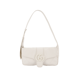 Gucci Сумка Aphrodite из кожи, сумка через плечо Trumpets, женская, белая 767226-aaczy-9022