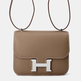 Hermes Constance Mini Etoupe Epsom Leather Shoulder Bag 1209231