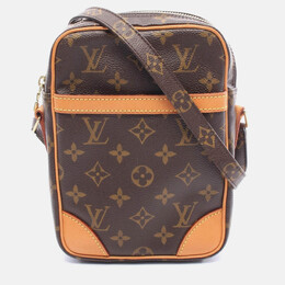Louis Vuitton Danube Brown Monogram Shoulder Crossbody Bag 1212334