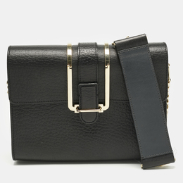 Chloe Black Pebbled Leather Small Bronte Shoulder Bag 1211265
