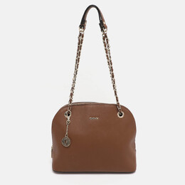 DKNY Brown Leather Satchel 1211183