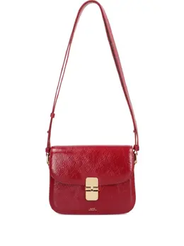 A.P.C. small Grace flap magnetic-clasp cross-body bag 31802174