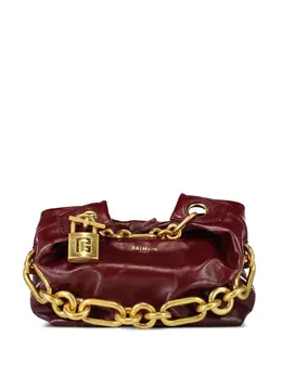 Balmain mini Sync padlock chain tote bag 31968323