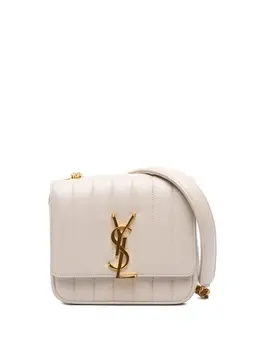 Saint Laurent 2018 Small Lambskin Monogram Vicky Chain Bag crossbody bag 32042486
