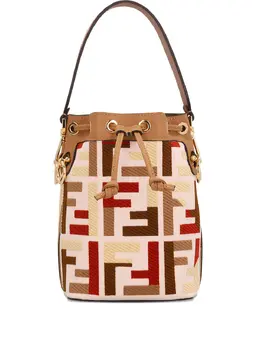 Fendi mini Mon Tresor FF-motif bucket bag 31831667