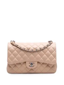 Chanel 2010-2011 Jumbo Classic Lambskin Double Flap shoulder bag 32041474