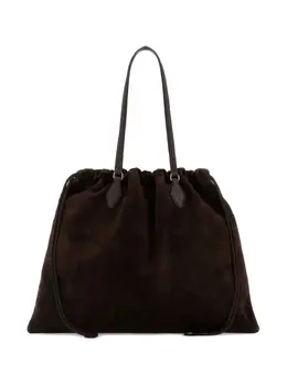 Jimmy Choo drawstring suede tote bag 31970944