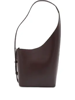 Aesther Ekme curved leather shoulder bag 32008063