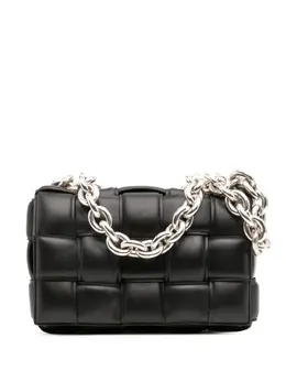Bottega Veneta 2012-2025 Nappa Intrecciato Padded Chain Cassette satchel 32060137