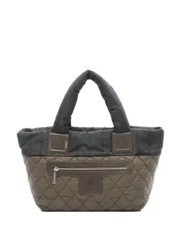 Chanel 2013-2014 Small Quilted Nylon Coco Cocoon tote bag 32034277