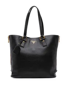 Prada 2000-2025 Vitello Daino Side Zip tote bag 32036639