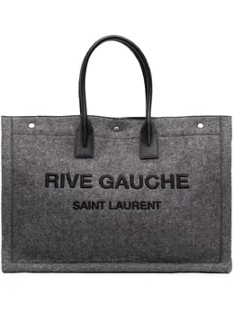 Saint Laurent 2021 Large Wool Rive Gauche tote bag 32042202