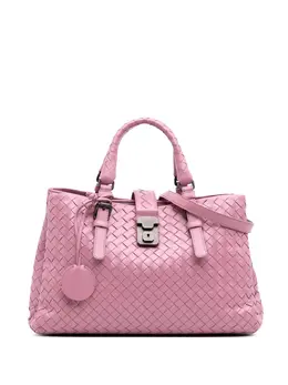 Bottega Veneta 2012-2025 Small Nappa Intrecciato Roma satchel 32037475
