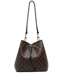 Louis Vuitton 2018 Monogram Neonoe MM bucket bag 32042062