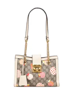 Gucci 2000-2015 Small GG Supreme Apple Heart Padlock tote bag 32037695