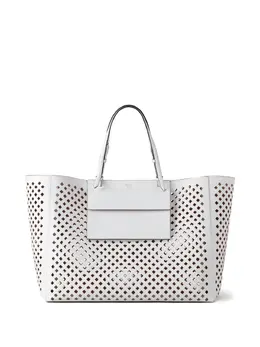 Mulberry perforated leather tote bag 31998192