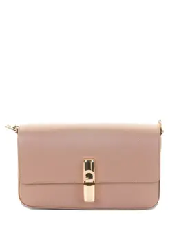Furla lock-detail leather shoulder bag 32031669