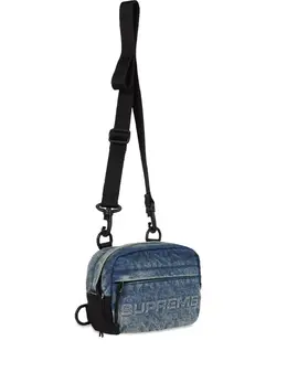 Supreme mini denim "Blue" messenger bag 31969167