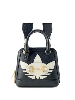 Gucci 2016-2025 Adidas Mini Leather Horsebit 1955 Top Handle Bag satchel 32054649