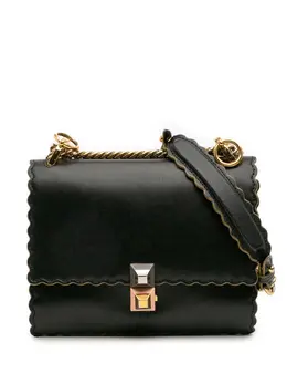 Fendi 2010-2025 Small Scalloped Leather Kan I crossbody bag 32059646