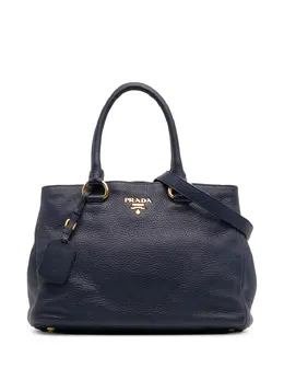 Prada 2000-2025 Vitello Daino Open Convertible Tote satchel 32036643