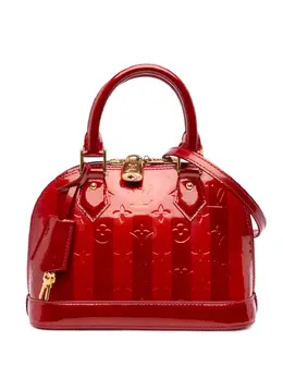 Louis Vuitton 2011 Monogram Vernis Rayures Alma BB satchel 32042381