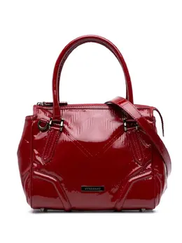 Burberry 2000-2017 Medium Embossed Patent Anford satchel 32042196