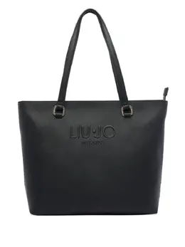 Liu Jo embossed-logo tote bag 31996288