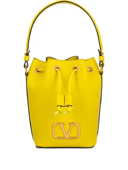 Valentino Garavani VLogo drawstring bucket bag 29965043