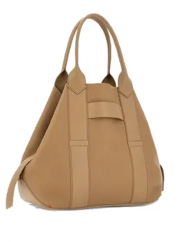 Hogan medium Script leather tote bag 32032369