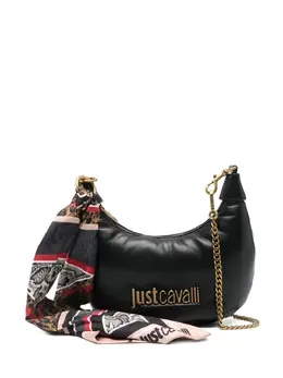Just Cavalli logo-plaque chain shoulder bag 31792430