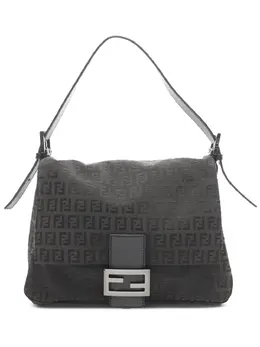 Fendi 2000-2010 Zucchino Canvas Mamma Forever shoulder bag 32056310
