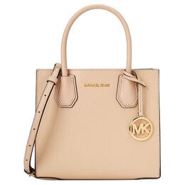 Michael Kors Сумка-тоут Mercer из коровьей кожи, через плечо, среднего размера, бежевого цвета для женщин 35s1gm9m2l-135