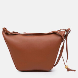 Loewe Brown Mini Leather Hammock Hobo 1212585