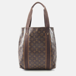 Louis Vuitton Cabas Beaubourg Shoulder Tote Hand Bag Monogram 1212347