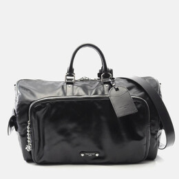 Louis Vuitton Keepall Cargo Bandouliere 50 Travel Bag Leather Black 1212388