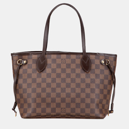 Louis Vuitton Brown Damier Ebene Neverfull PM Tote 1212174