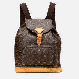 Louis Vuitton Brown Monogram Montsouris GM Backpack 1212138