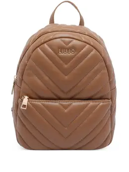 Liu Jo quilted chevron backpack 31948757