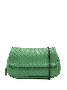 Bottega Veneta 2012-2025 Mini Nappa Intrecciato Expandable Chain crossbody bag 32060131