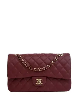 Chanel 2021-2025 Medium Classic Caviar Double Flap shoulder bag 32065601