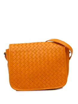 Bottega Veneta 2012-2025 Nappa Intrecciato Flap crossbody bag 32058972