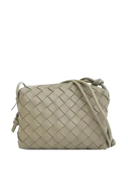 Bottega Veneta 2012-2025 Mini Lambskin Intrecciato Loop Camera Bag crossbody bag 32066445