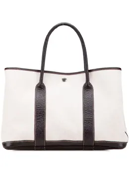 Hermes 2003 Toile and Negonda Garden Party 36 tote bag 32057944