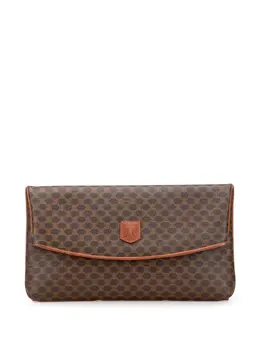 Celine 20th Century Macadam Coated Canvas clutch bag 32059411